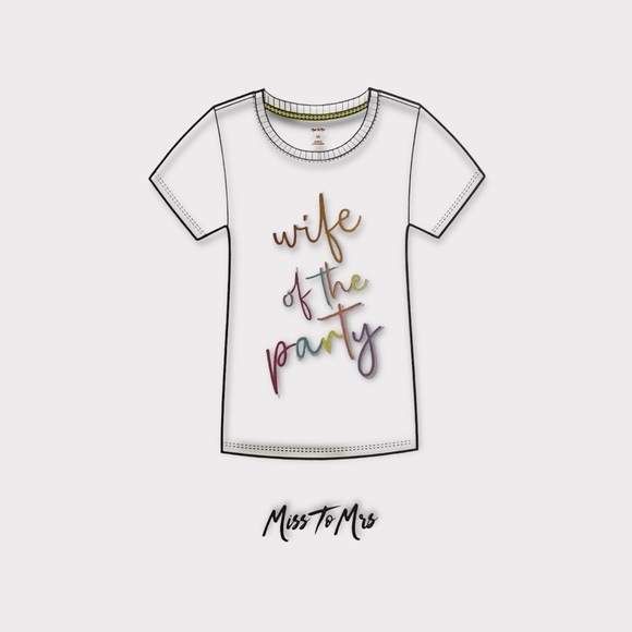 WIFE Of The Party T-shirt - Picture 2 of 5